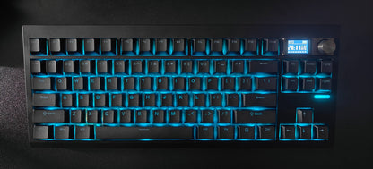 Black Wireless Creamy Mechanical Keyboard Kit